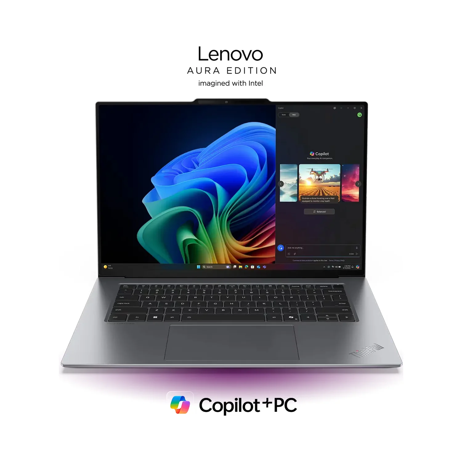 Lenovo ThinkPad X9 15 Aura Edition - 15.3" 2.8K OLED Touchscreen 120Hz - Ultra 7 268V - 32GB RAM - 1TB SSD