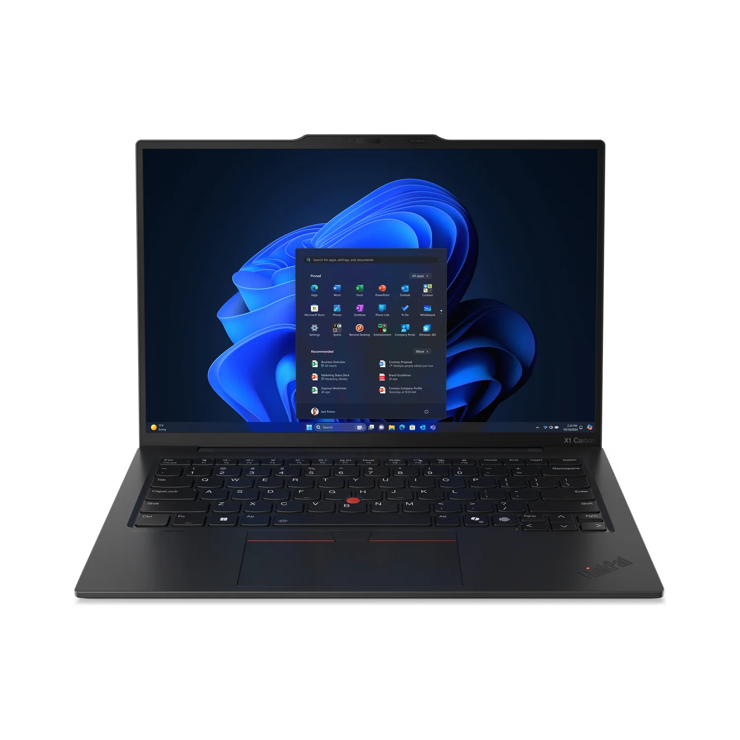 Lenovo ThinkPad X1 Carbon G13 Aura Edition 21NX005SUS - 14" WUXGA Touchscreen - Ultra 7 255U - 32GB RAM - 1TB SSD - Win 11 Pro