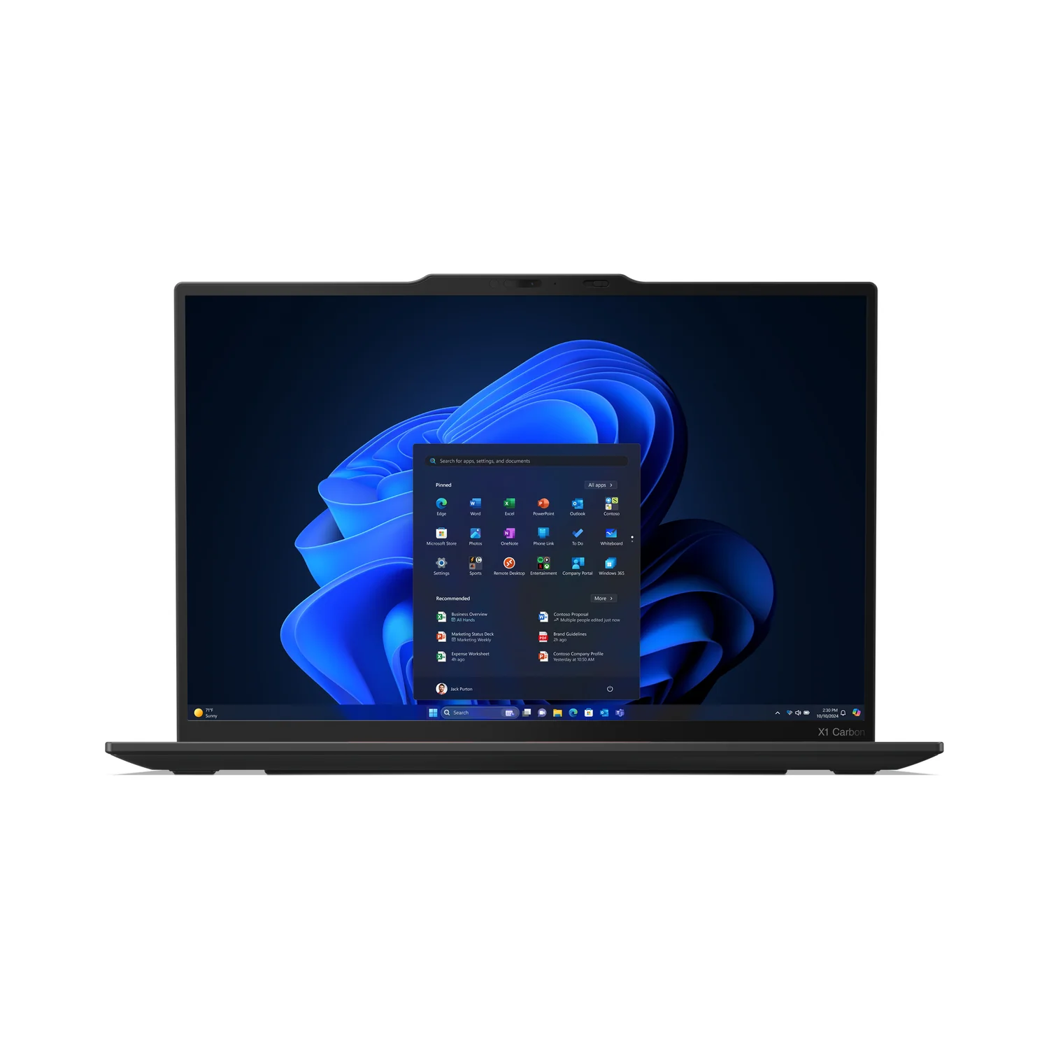 Lenovo ThinkPad X1 Carbon G13 Aura Edition - 14" 2.8K OLED 120Hz - Ultra 7 258V - 32GB RAM - 2TB SSD - Win 11 Pro