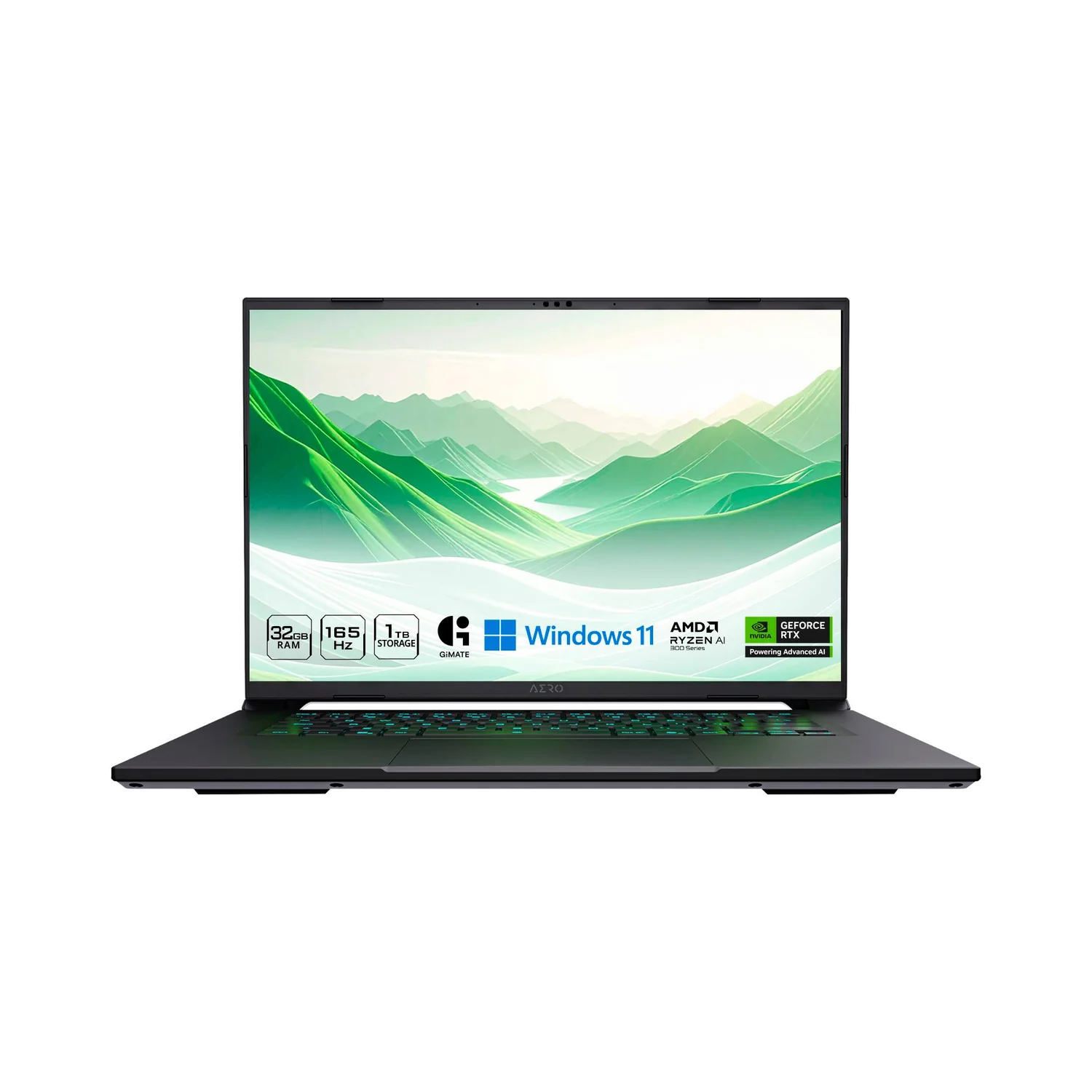 Gigabyte Aero X16 - 16" WQXGA 165Hz - Ryzen 7 350 - 32GB RAM - 1TB SSD - RTX 5060 8GB