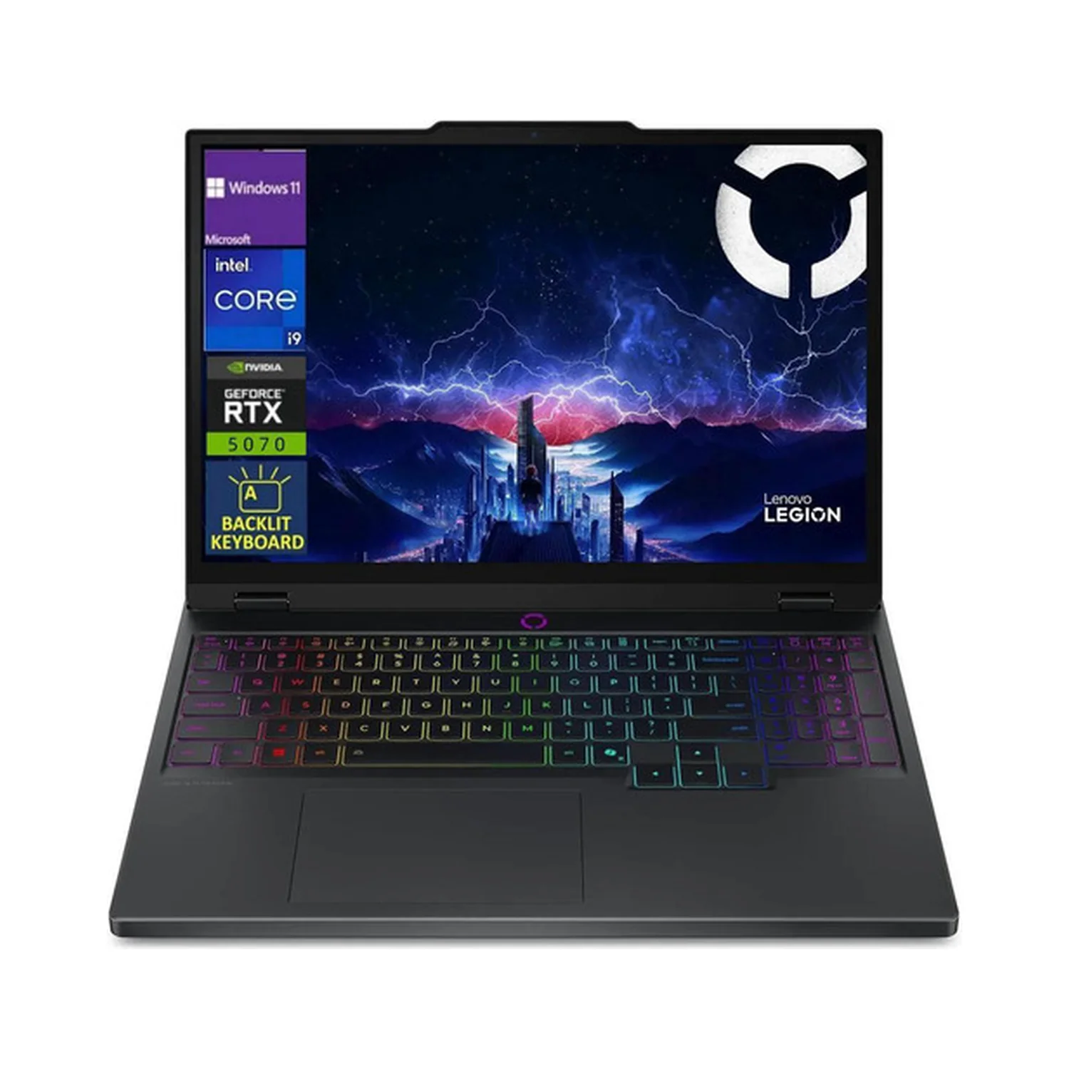 Lenovo Legion 5 15IRX10 - 15.1" WQXGA OLED 165Hz - i9-14900HX - 16GB RAM - 1TB SSD - RTX 5070 8GB