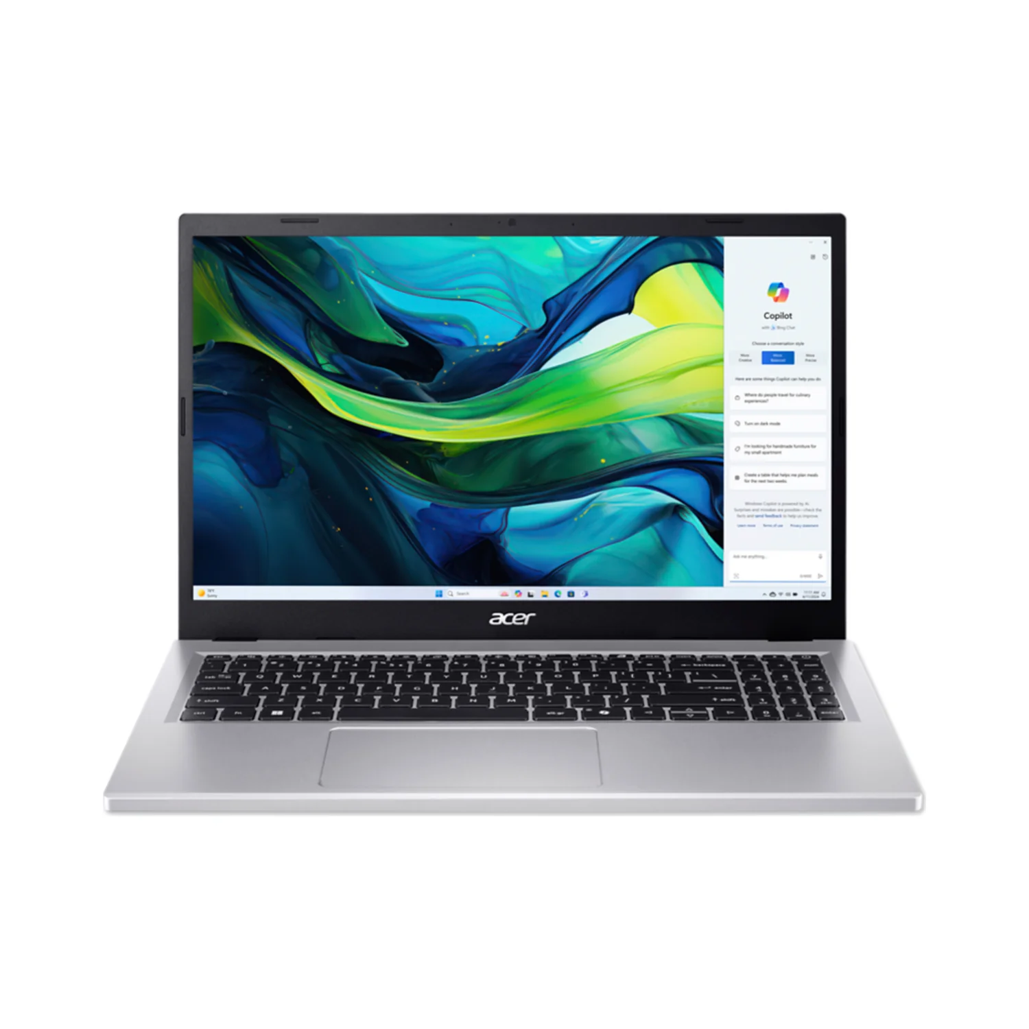 Acer Aspire Go 15 - 15.6" FHD - Ryzen 3 7320U - 8GB RAM - 128GB SSD