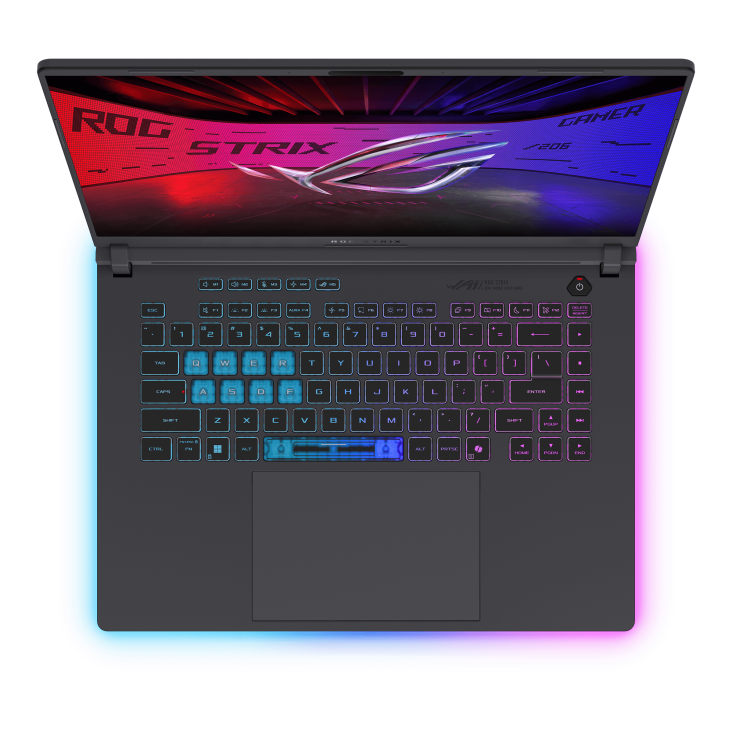 ASUS ROG STRIX G16 / 16” WUXGA (1920 × 1200) 165HZ / RYZEN 9 8940HX / 16GB DDR5 (max 64gb) / 1TB SSD / RTX 5070TI 12GB 🚀 / TECLADO RETROILUMINADO RGB / WIN11 / ECLIPSE GRAY