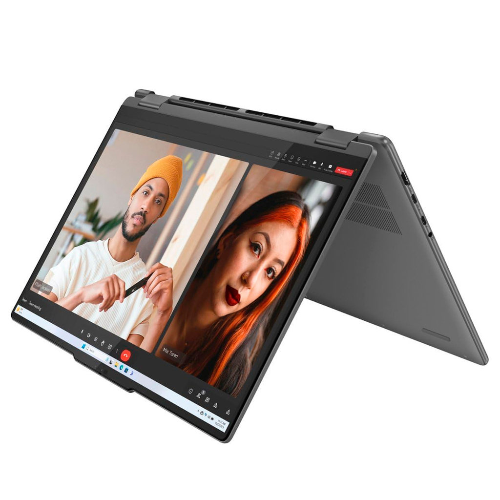 LENOVO YOGA 7i 16IML9 2 EN 1 / 16" IPS (1920x1200) TOUCHSCREEN / ULTRA 7 155U / 16GB LPDDR5X / 1TB SSD / WIN 11 / TECLADO RETROILUMINADO / LECTOR DE HUELLAS / STORM GRAY